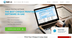 Desktop Screenshot of chequeprintingsoft.com